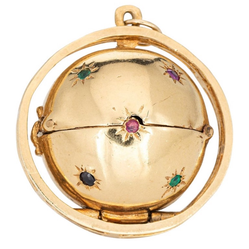 Lady 14 Kt Gold Pendant